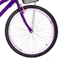Bicicleta 26 Feminina Violeta Urbana Aro Aero Rosa 18 Marchas