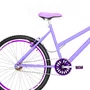 Bicicleta 26 Feminina Lilas Urbana Aro Aero Violeta