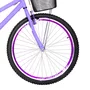 Bicicleta 26 Feminina Lilas Urbana Aro Aero Violeta