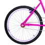 Bicicleta 26 Feminina Pink Urbana Aro Aero Lilás
