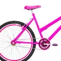 Bicicleta 26 Feminina Pink Urbana Aro Aero Pink