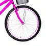 Bicicleta 26 Feminina Pink Urbana Aro Aero Rosa