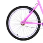 Bicicleta 26 Feminina Rosa Urbana Aro Aero Lilás