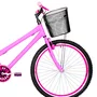 Bicicleta 26 Feminina Rosa Urbana Aro Aero Pink