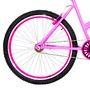 Bicicleta 26 Feminina Rosa Urbana Aro Aero Pink