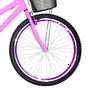 Bicicleta 26 Feminina Rosa Urbana Aro Aero Violeta