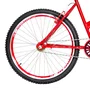 Bicicleta 26 Feminina Vermelha Urbana Aro Aero Vermelha