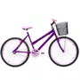Bicicleta 26 Feminina Violeta Urbana Aro Aero Rosa
