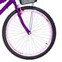 Bicicleta 26 Feminina Violeta Urbana Aro Aero Rosa