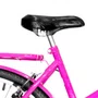 Bicicleta 26 Pink Poti Aro Aluminio