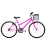 Bicicleta 26 Pink Urbana Aro Alumínio