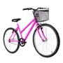 Bicicleta 26 Pink Urbana Aro Alumínio