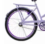 Bicicleta 26 Feminina Lilás Poti Aro Aero Violeta