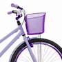 Bicicleta 26 Feminina Lilás Poti Aro Aero Violeta
