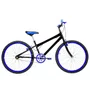 Bicicleta 26 Preta Urbana Aro Alumínio Azul