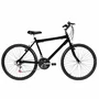 Bicicleta 26 Preta Urbana Aro Alumínio Preto 18 Marchas
