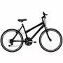 Bicicleta 26 Preta Urbana Rebaixada Aro Aero Preto 18 Marchas