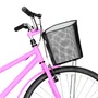 Bicicleta 26 Rosa Poti Aro Aluminio