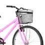 Bicicleta 26 Rosa Urbana Aro Alumínio