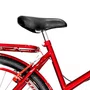 Bicicleta 26 Vermelha Poti Aro Aero Vermelho