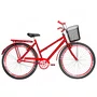 Bicicleta 26 Vermelha Poti Aro Aero Vermelho