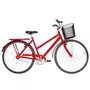Bicicleta 26 Vermelha Poti Aro Aluminio