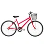 Bicicleta 26 Vermelha Urbana Aro Alumínio