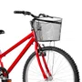 Bicicleta 26 Vermelha Urbana Aro Alumínio