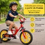 Bicicleta Aro 14 Zigbim Nathor | Infantil | Com Rodinhas