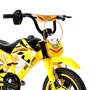 Bicicleta Aro 16"  Moto Cross Amarela