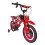 Bicicleta Aro 16" Moto Cross Vermelha