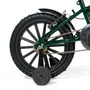 Bicicleta 16 Masculina Verde Escuro Infantil Rodas Nylon Preta