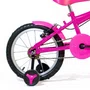 Bicicleta 16 Feminina Pink Infantil Aro Alumínio
