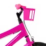 Bicicleta 16 Feminina Pink Infantil Aro Alumínio