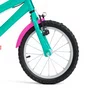 Bicicleta 16 Feminina Verde Água Infantil Aro Alumínio