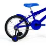 Bicicleta 16 Masculina Azul Infantil Aro Alumínio
