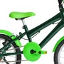 Bicicleta 16 Masculina Verde Infantil Aro Alumínio