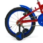 Bicicleta 16 Masculina Vermelha Infantil Aro Aluminio Azul