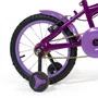 Bicicleta 16 Feminina Violeta Infantil Aro Alumínio Lilás