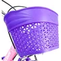 Bicicleta Love Aro 16 Rosa com Roxo com Rodinhas