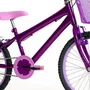 Bicicleta 20 Feminina Violeta Infantil Aro Alumínio Lilás