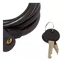 Cadeado Para Bicicleta Com Chave - 12mm X 1000mm Gta Preto