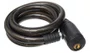 Cadeado Para Bicicleta Com Chave - 12mm X 1000mm Gta Preto