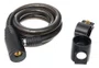 Cadeado Para Bicicleta Com Chave - 12mm X 1000mm Gta Preto