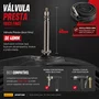 Câmara de Ar Pirelli p/ Bike Aro 29 Válvula Presta Bico Fino 48mm