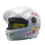 Capacete Infantil MIXS KIDS SELFIE- Tam. 54-Casco ABS | Viseira Anti-Risco | INMETRO
