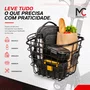 Cesta Dianteira GTA Porta Objetos Scooter Elétrica Urbana