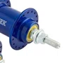Par Cubo Bike Alumínio 72 Furos Rolamento Diant/Tras Rosca Azul