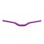 Guidão Voador 31.8x680mm Rise 60mm Aço Bike Grau Roxo Fosco