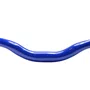 Guidão Voador 31.8x680mm Rise 60mm Aço Bike Grau Azul Brilhante